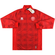 2023-24 Sheffield United Errea Sudadera con cremallera 1/4 Warm Up Top *con etiquetas* L