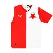 Camiseta de casa Slavia Praga Puma 2023-24 *NIB* M