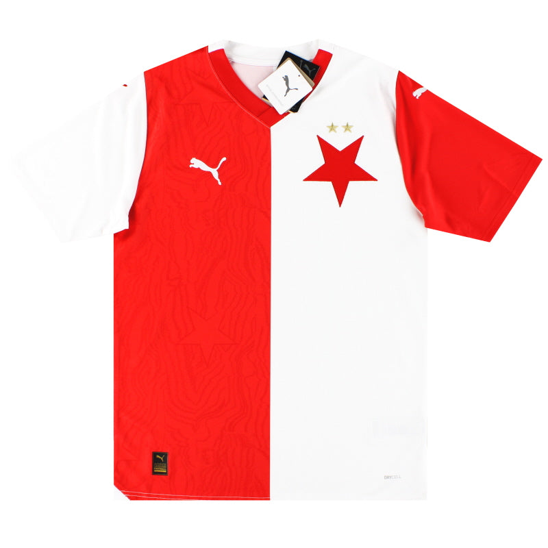 2023-24 Camiseta de local Puma del Slavia Praga *BNIB* S