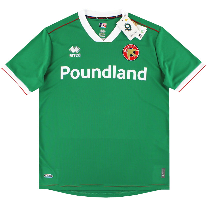 2023-24 Camiseta Walsall Errea Tercera *con etiquetas* XXL