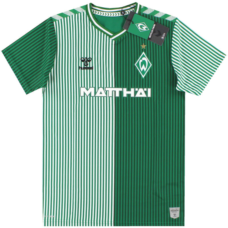 Camiseta de local Hummel Werder Bremen 2023-24 *BNIB* Juvenil S