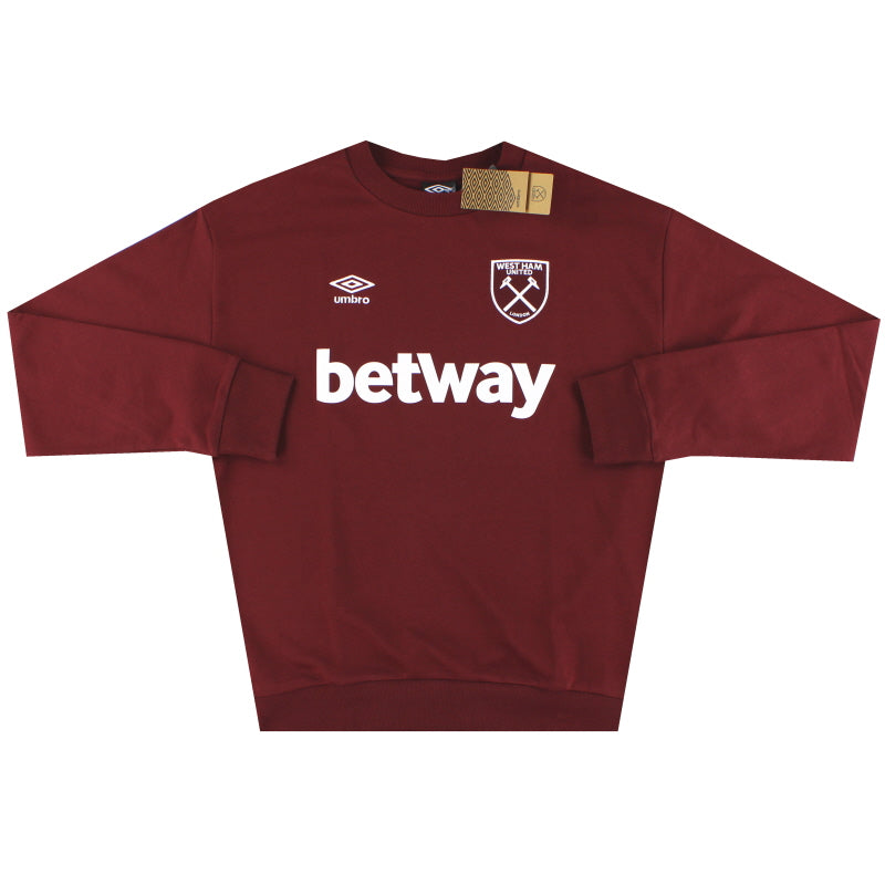 Sudadera polar Umbro West Ham 2023-24 *Nueva en caja* M