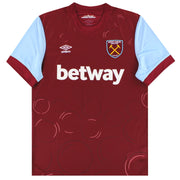 Camiseta Umbro West Ham Primera Equipación 2023-24 *Como Nueva* M