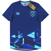 2023-24 West Ham Umbro Camiseta de calentamiento *Nueva en caja XL