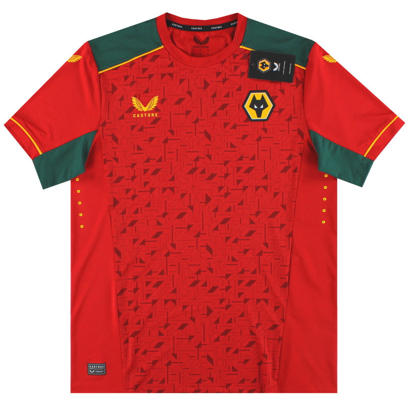 Camiseta de visitante Pro Castore Wolves 2023-24 *BNIB* L