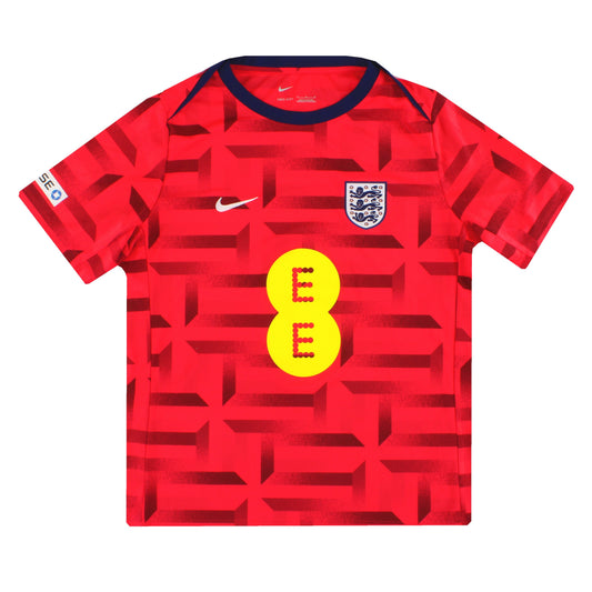 2023-24 England Nike Player Issue Pre-Match Shirt L
