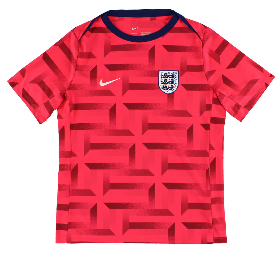 2023-24 England Nike Player Issue Pre-Match Shirt S