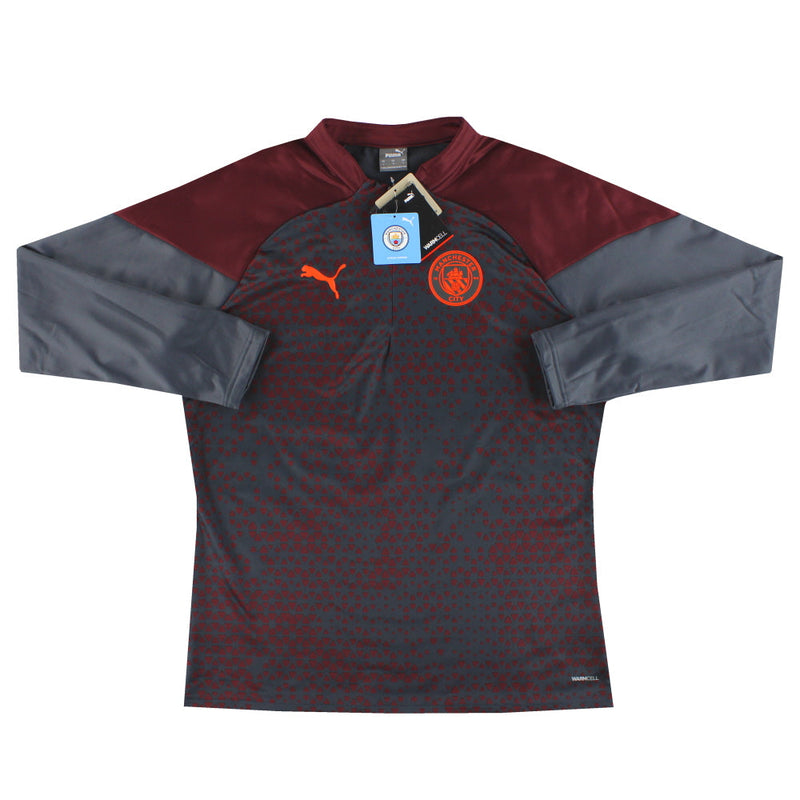 2023-24 Manchester City Puma 1/4 Zip Fleece Training Top *w/tags* M