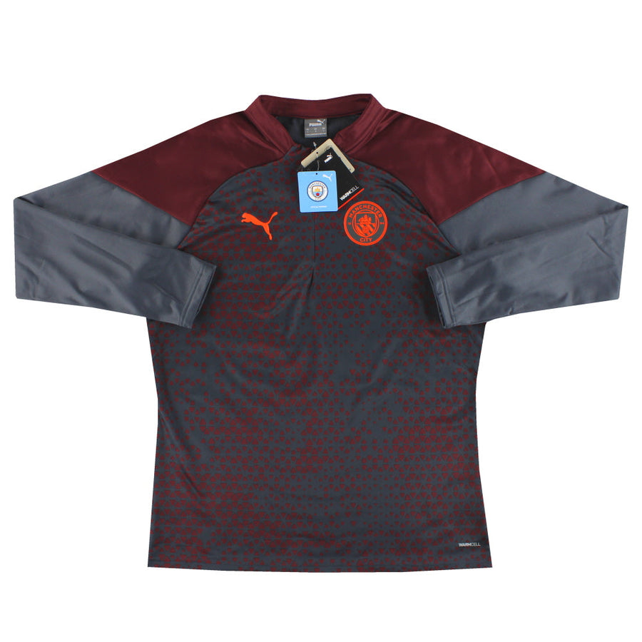 2023-24 Manchester City Puma 1/4 Zip Fleece Training Top *w/tags* M - Classic Football Kit