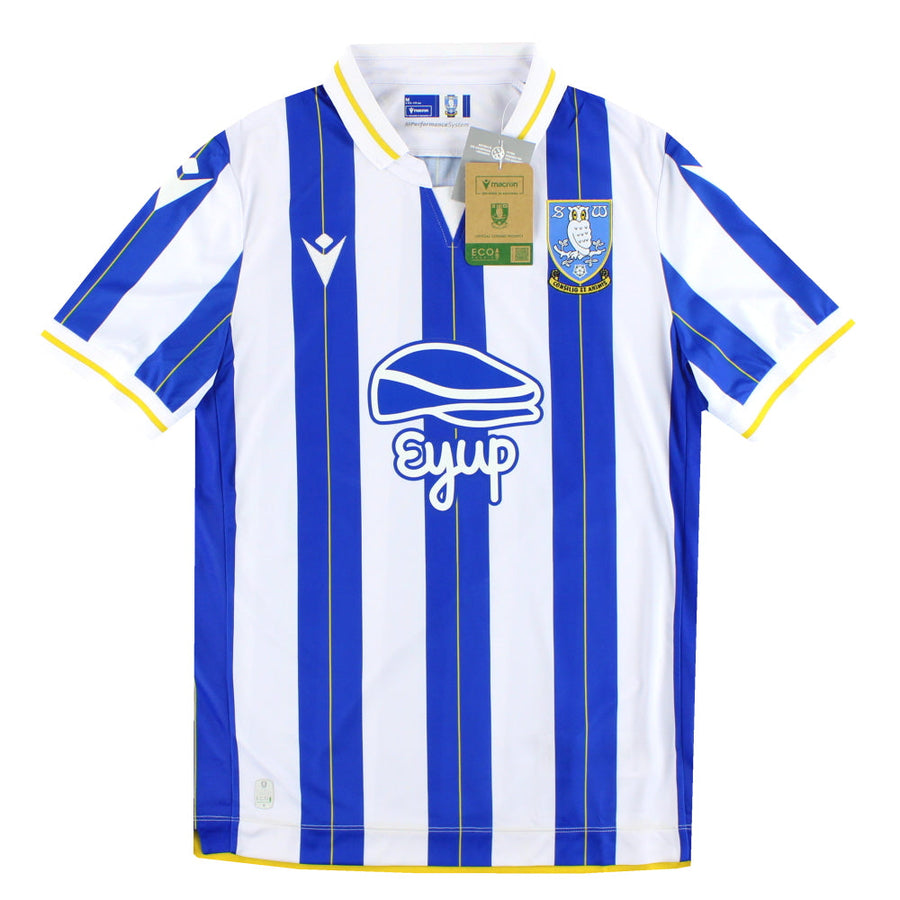 Camiseta de local 2023-24 Sheffield Wednesday Macron *NUEVA EN CAJA*