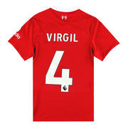 Camiseta Local Liverpool Nike 2023-24 Virgil #4 XS