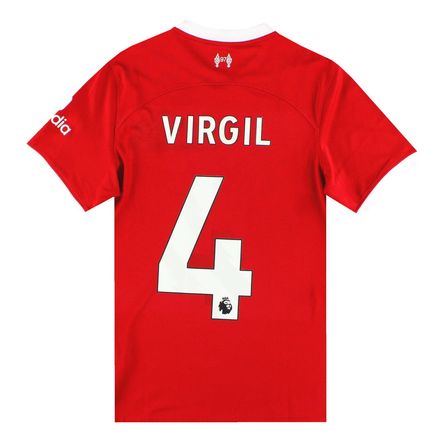 Camiseta Local Liverpool Nike 2023-24 Virgil #4 XS