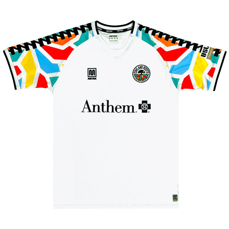 Camiseta de Visitante del Oakland Roots Meyba 2023 *NUEVA EN CAJA* Talla M
