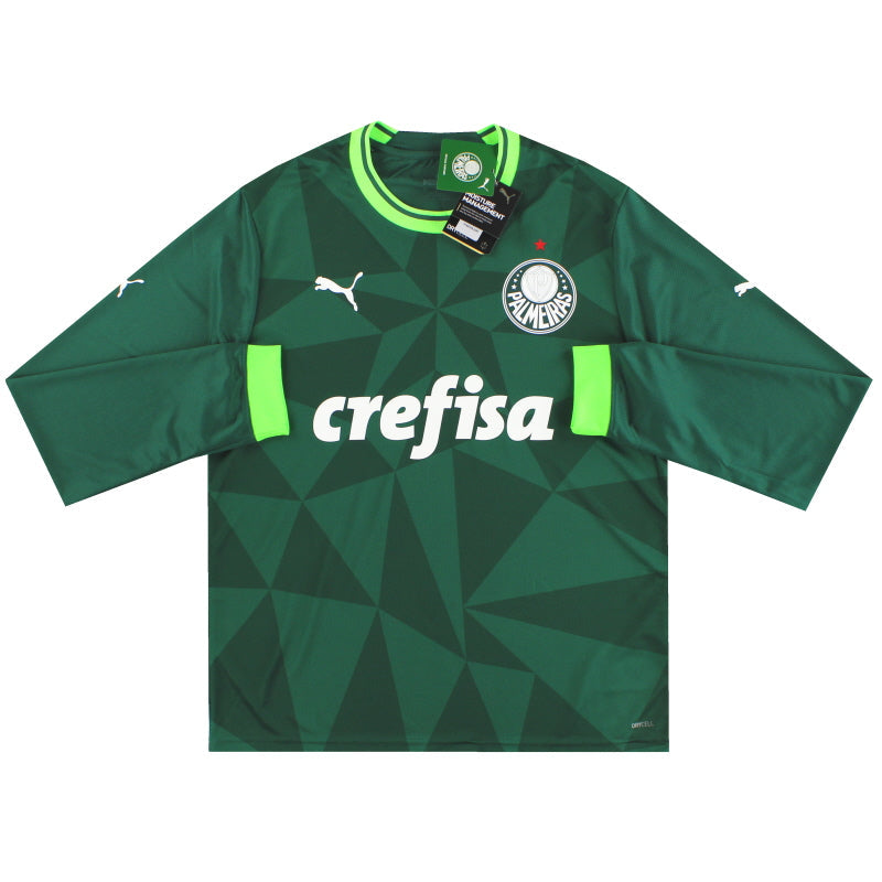 Camiseta local manga larga de Palmeiras Puma 2023 *con etiquetas*