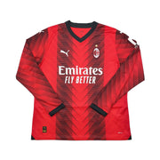 Camiseta Manga Larga Local AC Milan 2023/24 Theo #19 (XL) Puma