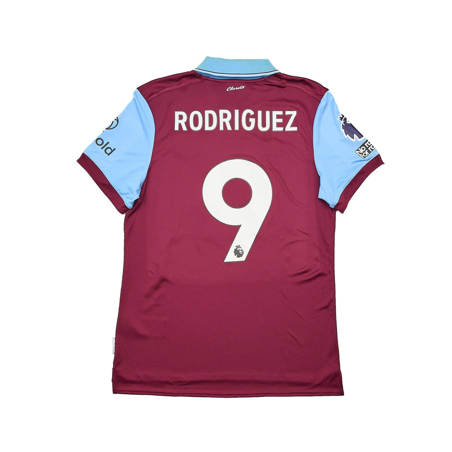2023/24 Camiseta de local del Burnley de Rodríguez #19 *usada en partido* (Talla L) Umbro