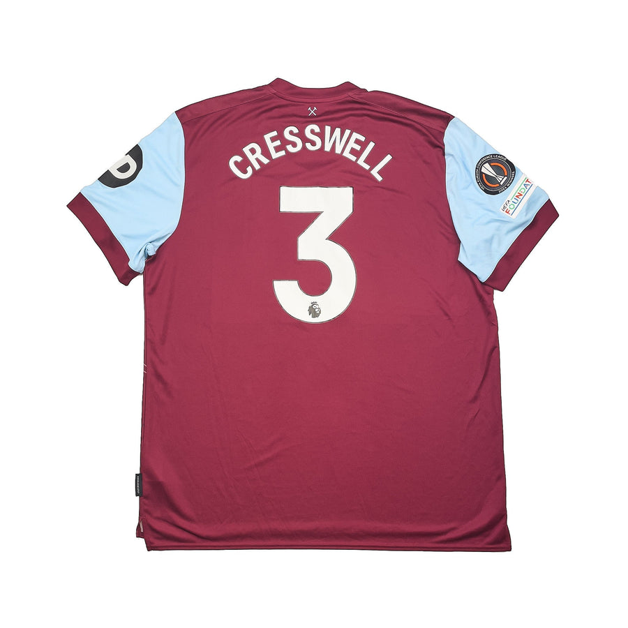 Camiseta de local 2023/24 West Ham Cresswell #3 (XXXL) Umbro