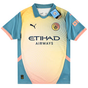 Camiseta Puma Cuarta Manchester City 2024-25 *Nueva en Caja* Talla S