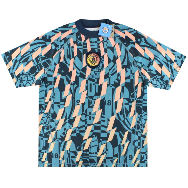 Camiseta retro Manchester City Puma ftblStatement 2024-25 *Nueva en caja* M