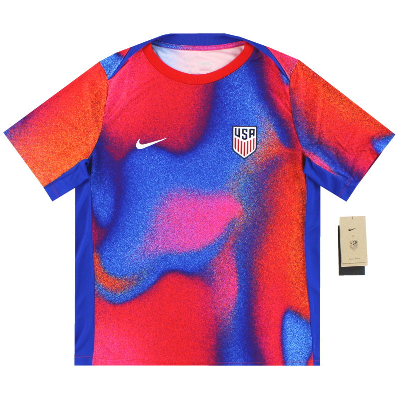 2024-25 USA Nike Camiseta Pre-Partido *BNIB* M