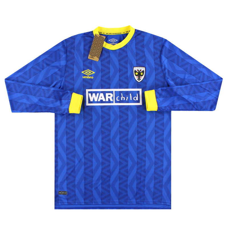 2024-25 AFC Wimbledon Umbro Home Shirt L/S *BNIB* XXL