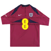2024-25 England Nike Player Issue 1/4 Zip Training Top M
