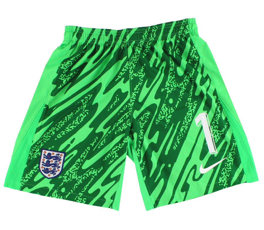 2024-25 England Nike Player Issue Goalkeeper Shorts M