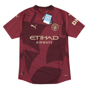 2024-25 Manchester City Puma Authentic Third Shirt *con etiquetas* S