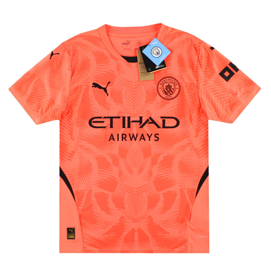 2024-25 Manchester City Puma Goalkeeper Shirt *w/tags* M - Classic Football Kit