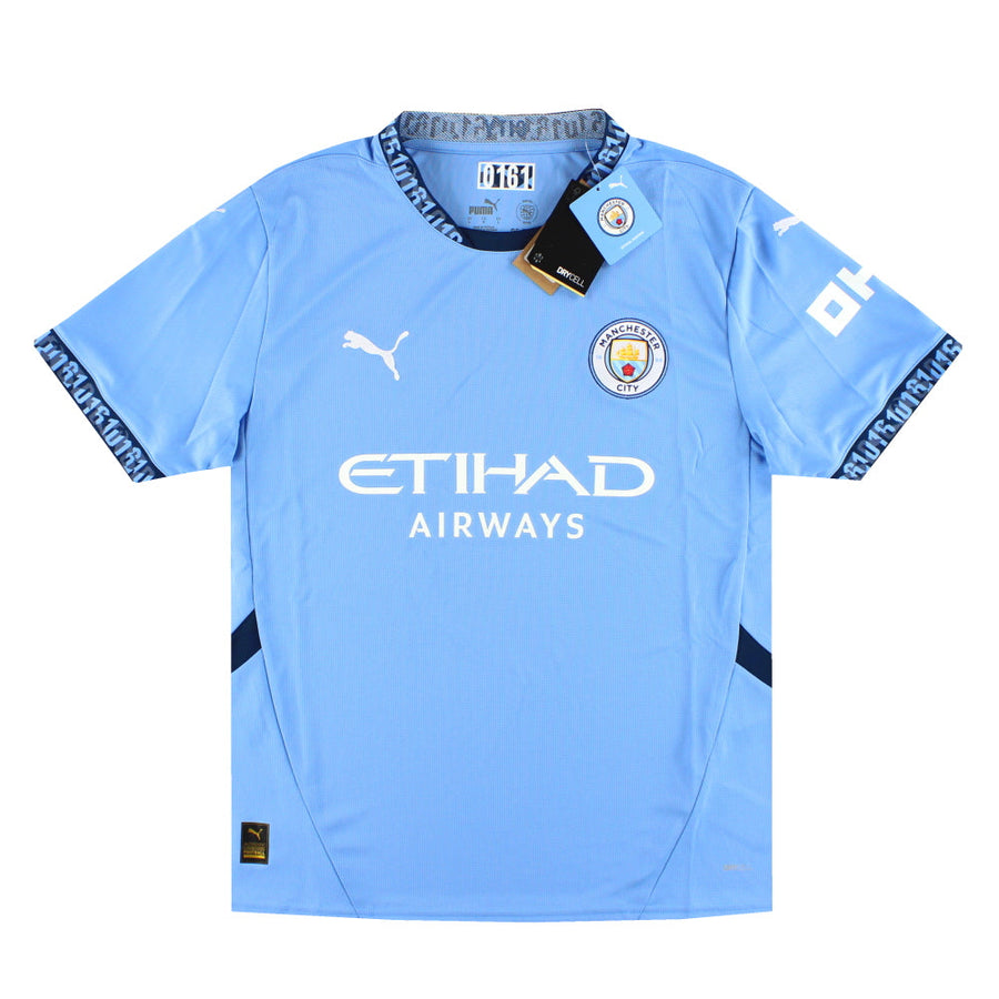 2024-25 Manchester City Puma Home Shirt *BNIB* L - Classic Football Kit