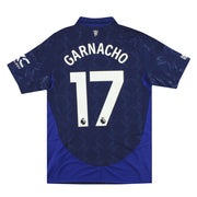 Camiseta de visitante adidas del Manchester United 2024-25 Garnacho #17 M