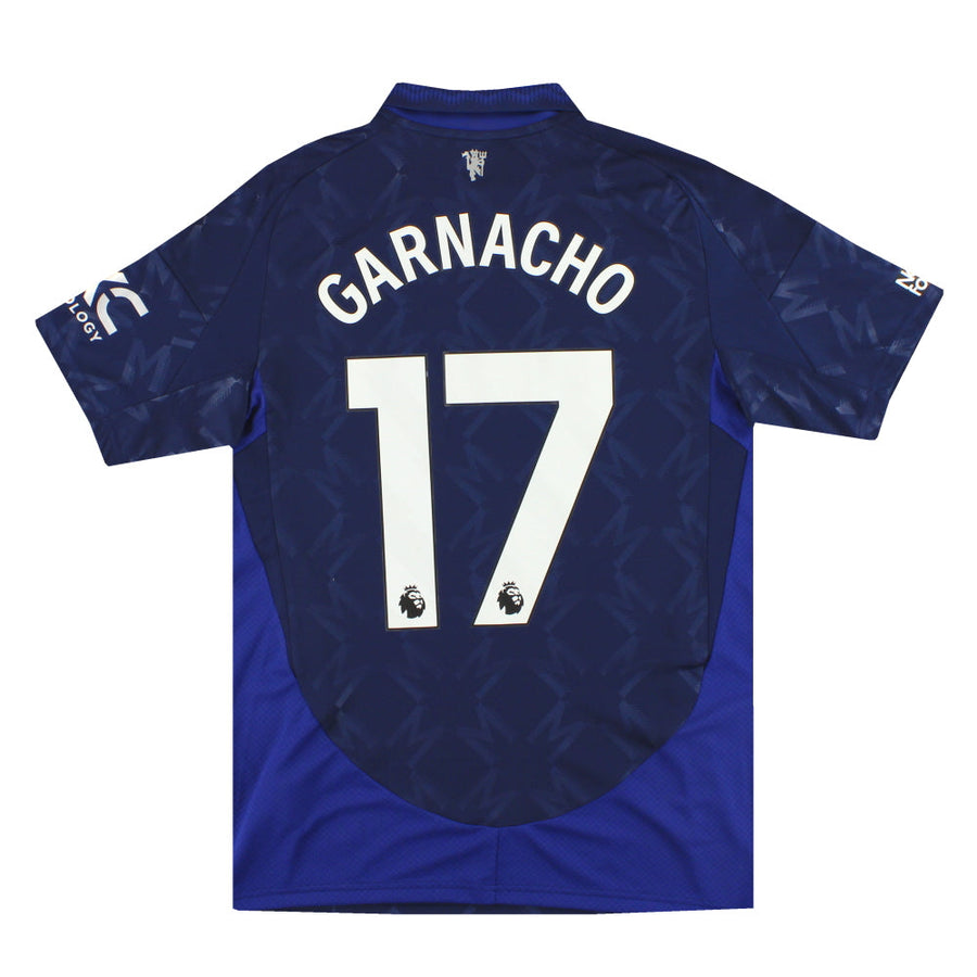 Camiseta de visitante adidas del Manchester United 2024-25 Garnacho #17 M