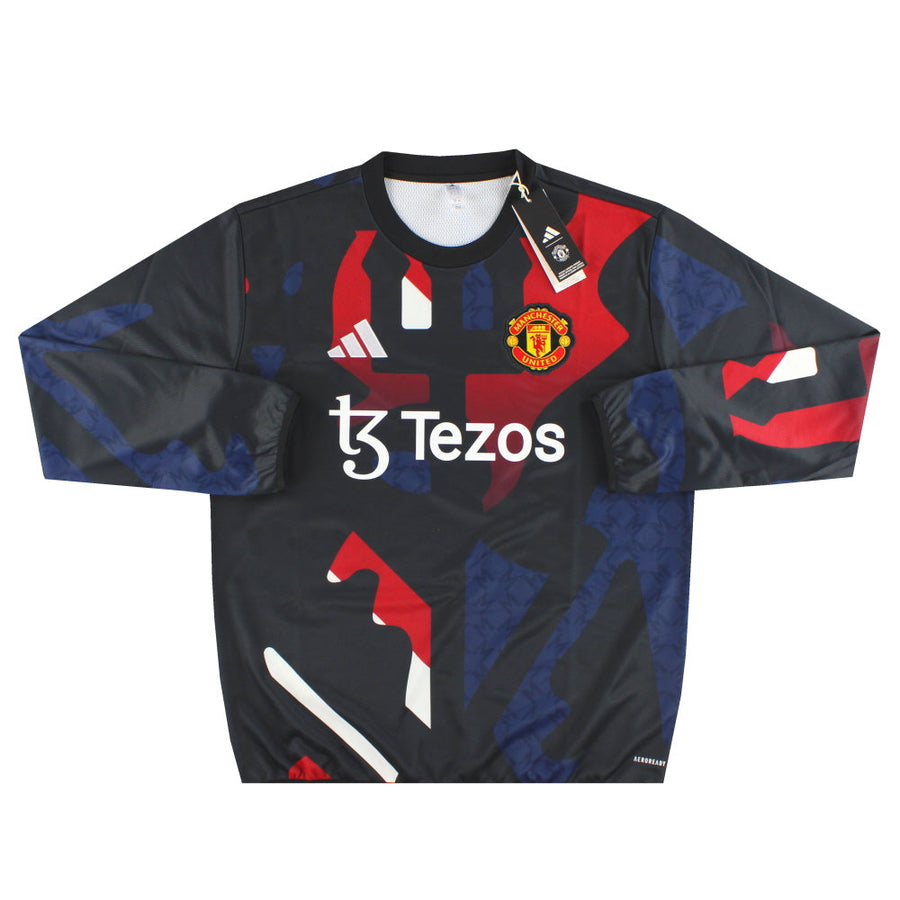 2024-25 Manchester United adidas Parte Superior de Calentamiento Prepartido *con etiquetas* XL