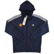2024-25 Manchester United x adidas Essentials Full Zip Hoodie *BNIB* M
