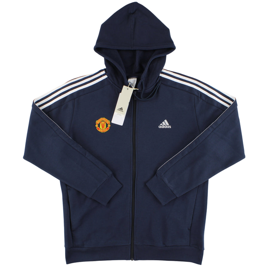 2024-25 Manchester United x adidas Essentials Full Zip Hoodie *BNIB* M