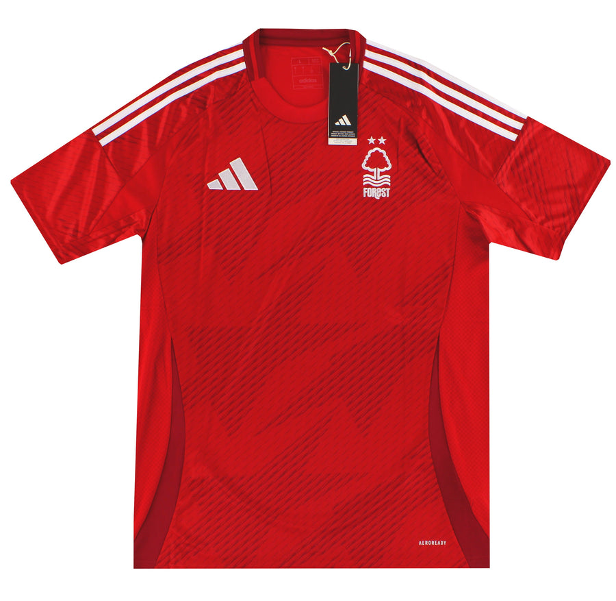 2024-25 Nottingham Forest adidas Home Shirt *BNIB* L