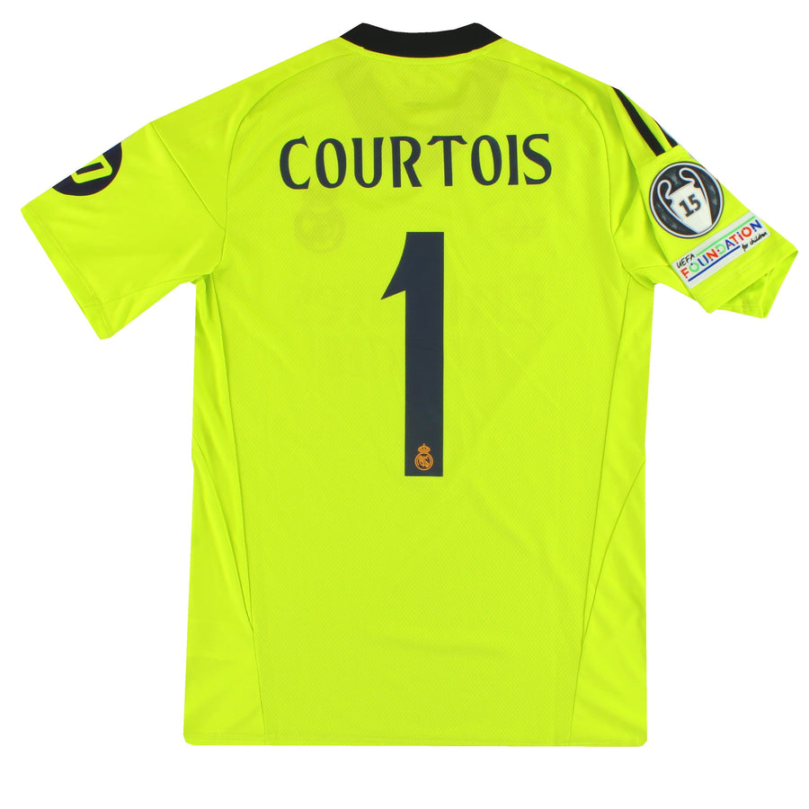 Camiseta Portero adidas Real Madrid 2024-25 Courtois #1 *Impecable* Talla S