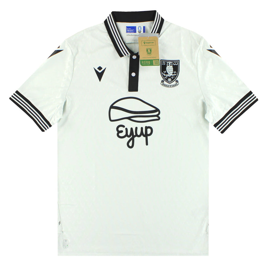 Camiseta de visitante Macron del Sheffield Wednesday 2023-24 *BNIB*