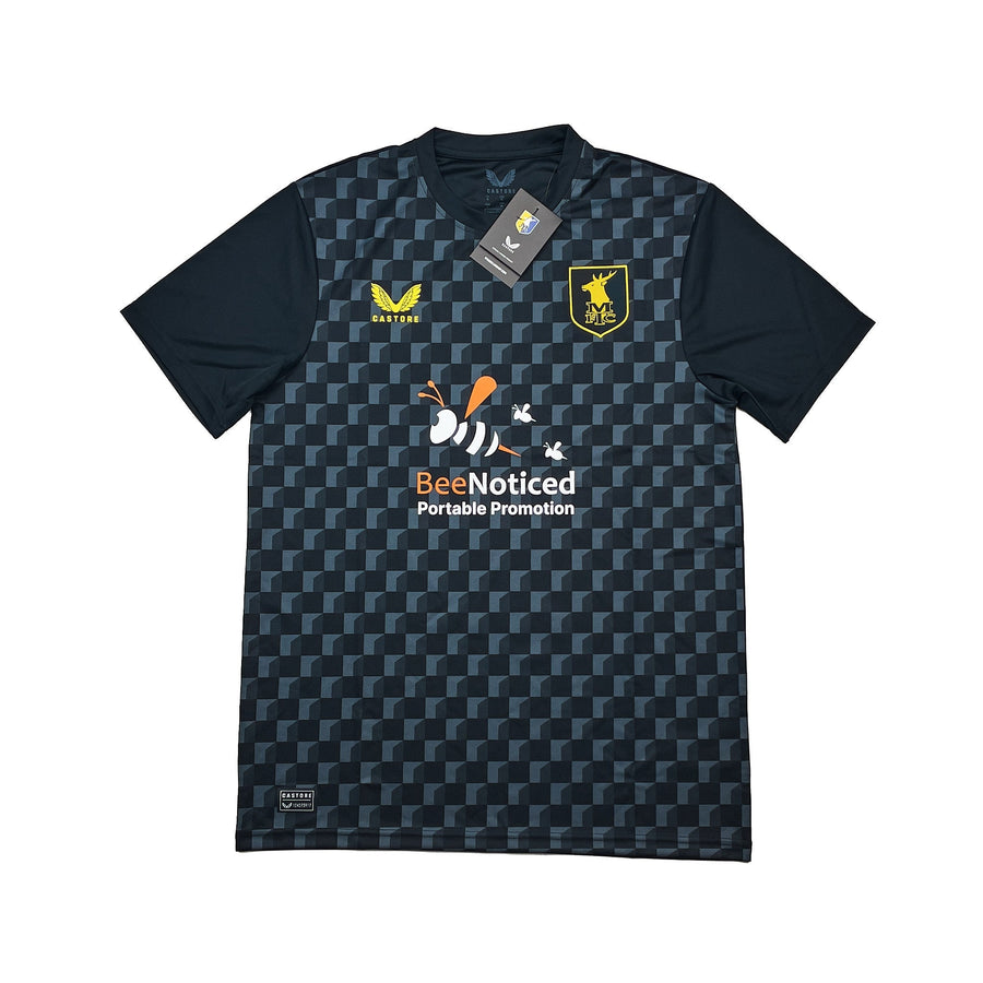 Camiseta de la tercera equipación del Mansfield Town 2024/25 *Nueva con etiquetas* (Varias tallas) Castore