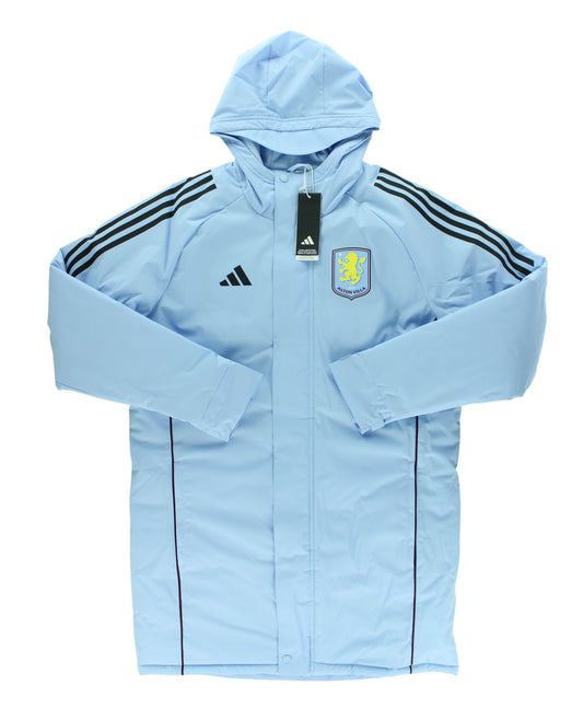 2025-26 Aston Villa adidas Training Stadium Parka Jacket *BNIB* M