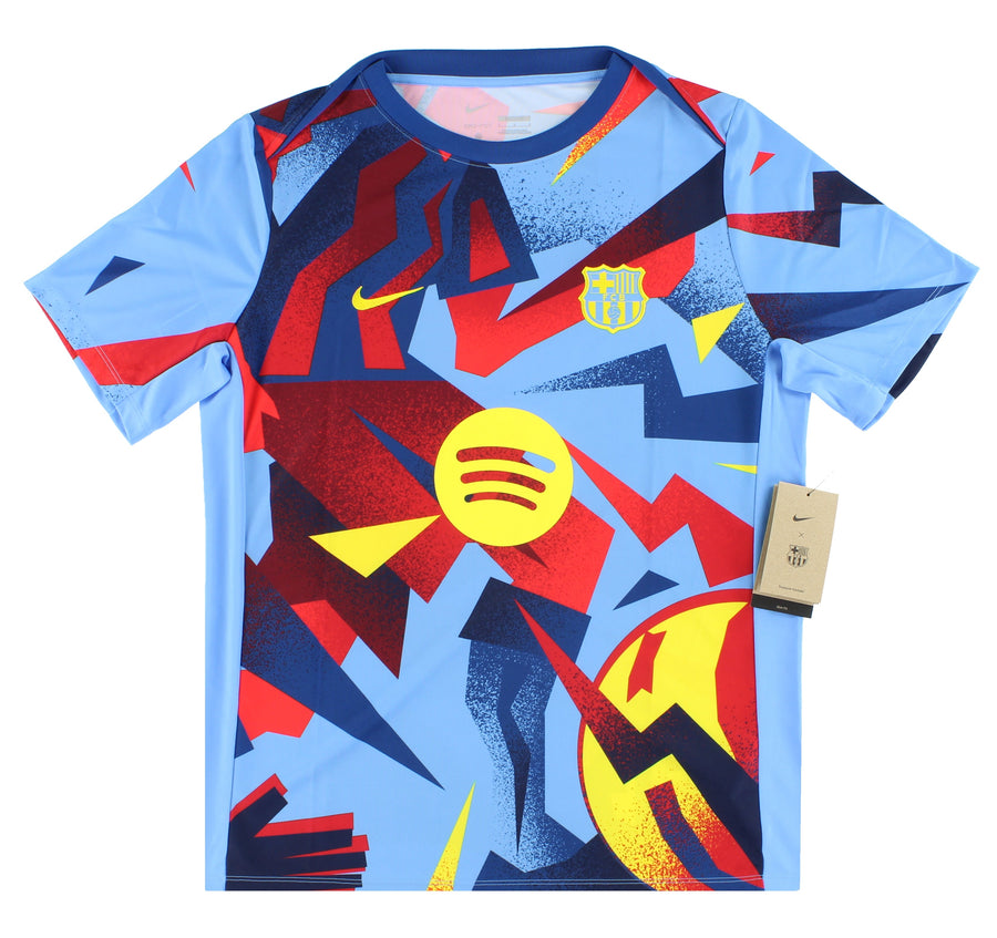 2025-26 Barcelona Nike El Clasico Pre-Match Shirt *w/tags* M