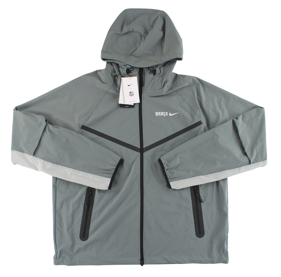 2025-26 Barcelona Nike Tech Fleece Woven Windrunner FZ Jacket *w/tags* L