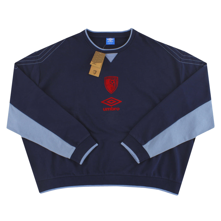 Sudadera Umbro Bournemouth 2025-26 Travel Crew *con etiquetas* XXXXXL