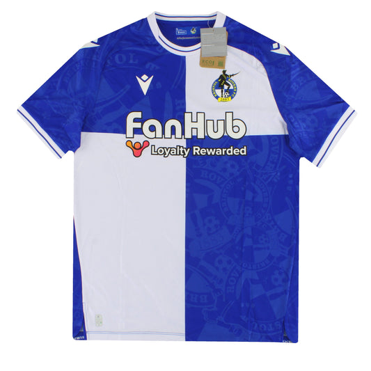 2025-26 Bristol Rovers Macron Home Shirt *BNIB* XL