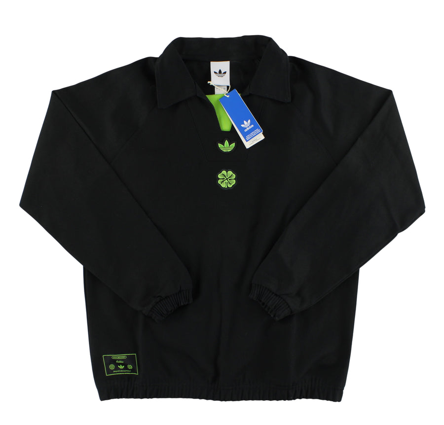 2025-26 Celtic adidas Terrace Icons Drill Sweatshirt *w/tags* M