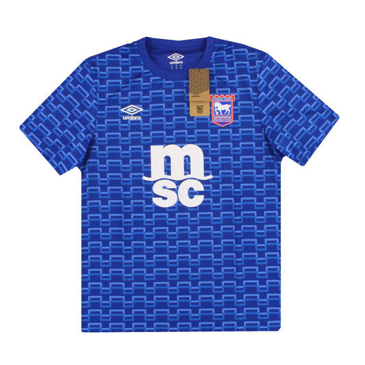 2025-26 Ipswich Umbro Pre-Match Shirt *BNIB* XL