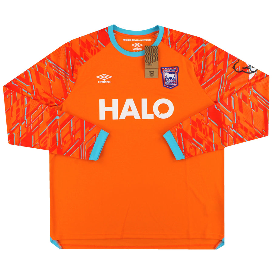 2025-26 Camiseta de portero Ipswich Umbro L/C *con etiquetas* XXL