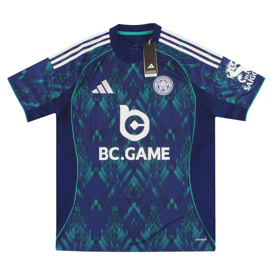 Camiseta de visitante adidas del Leicester 2025-26 *con etiquetas* L