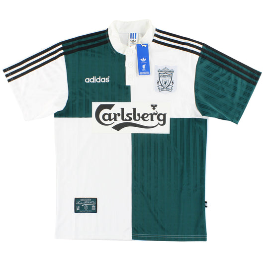 1995-96 Liverpool adidas Originals Bringback Reissue Away Shirt *w/tags* M