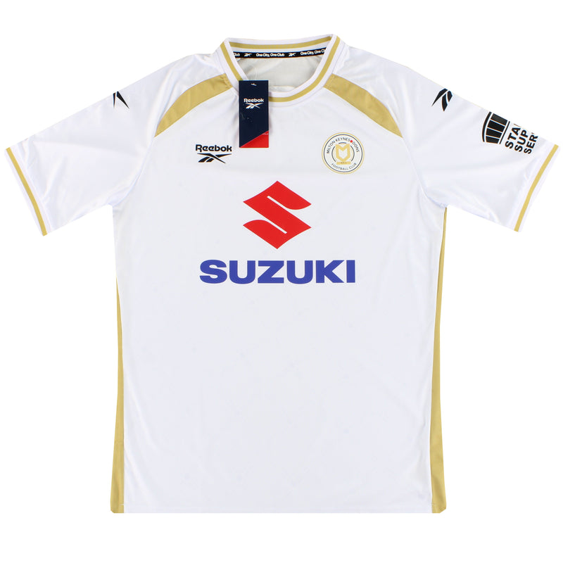 2025-26 MK Dons Reebok Home Shirt *w/tags* M